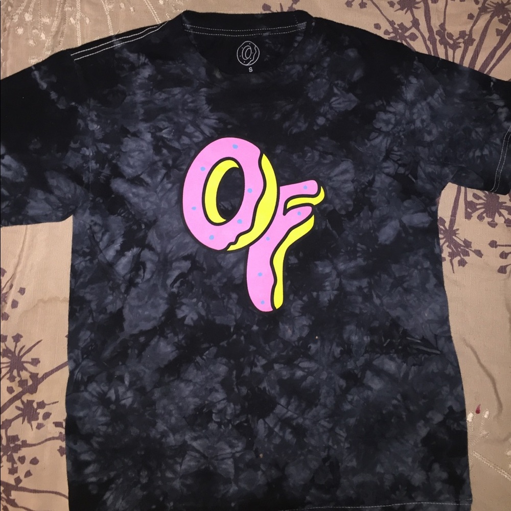 Odd Future Donut Tie Dye T-shit work 1 time!
